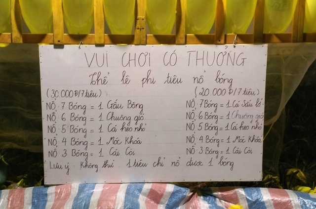 Bạn đọc bức xúc trò chơi “đỏ đen” lừa du khách tại lễ hội đền Trần xứ Thanh - 2 Các trò vui chơi có thưởng lừa du khách được mở ra tràn lan trong khuôn viên khu vực đền Trần xã Hà Dương, huyện Hà Trung trong đêm khai ấn