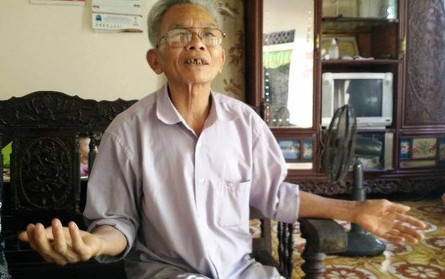 Vụ gia đình liệt sỹ tìm công lý 35m2 đất: Lên phương án cưỡng chế đất "đền ơn"! - 1 Ông Phạm Đức Nhẫn, nguyên ủy viên Ủy ban xã Khánh Nhạc khẳng định việc chính quyền đổi và cấp đất mới cho gia đình cụ Tứ là có thật.