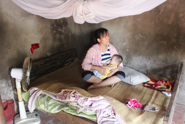 Nơi ở của những con người bất hạnh chỉ là cái giường xập xệ, rách nát