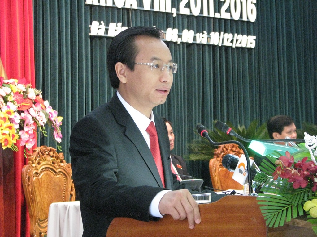 Bí thư Nguyễn Xuân Anh phát biểu chỉ đạo kỳ họp