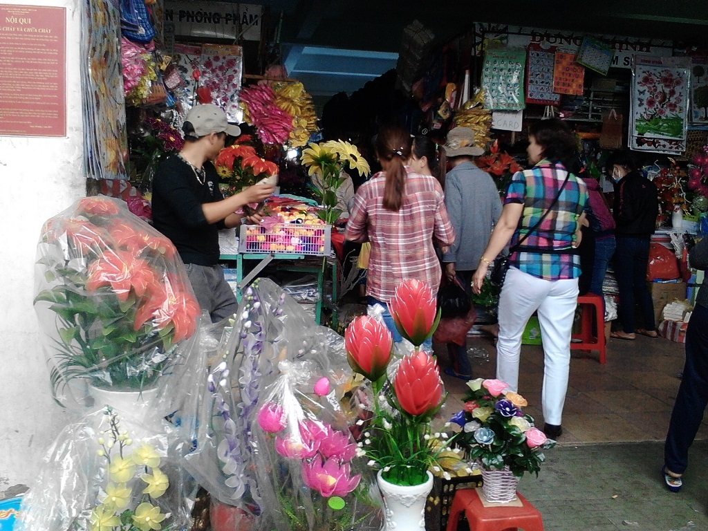 Hoa voan bán chạy trong những ngày giáp Tết