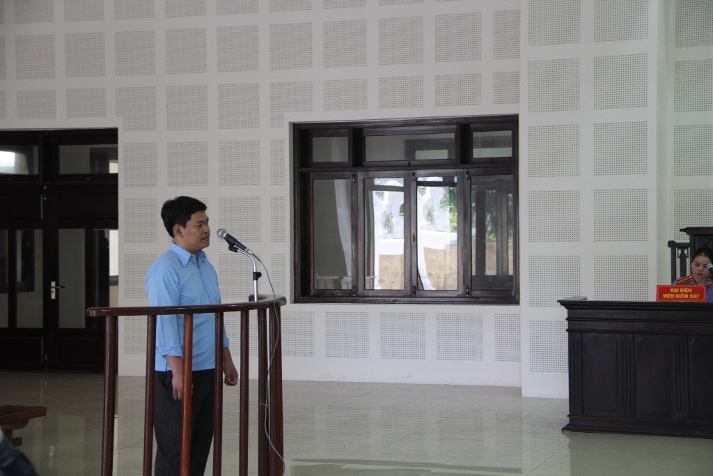 
Bị cáo Lê Quang Hòa
