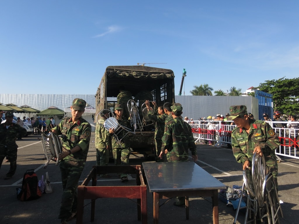 Các lực lượng chuẩn bị tăng cường