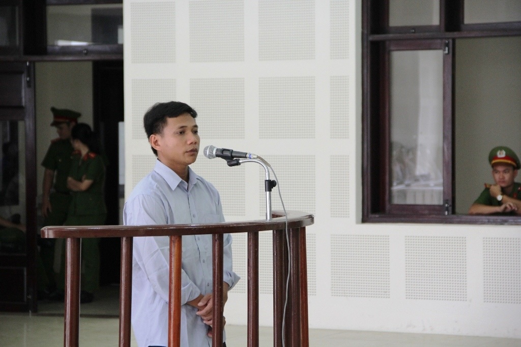 Trần Quang Hai tại phiên tòa