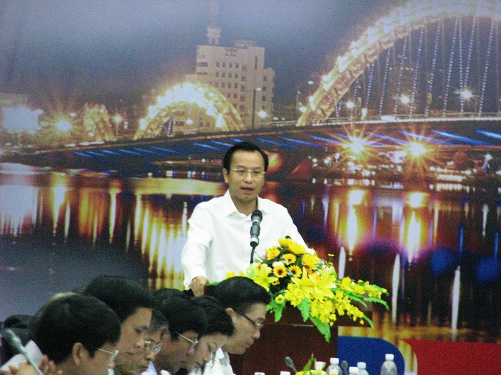 Bí thư Nguyễn Xuân Anh phát biểu tại hội nghị