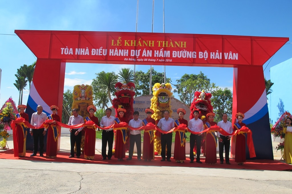 Lễ cắt băng khánh thành tòa nhà điều hành và khởi động thi công các hạng mục mở rộng hầm Hải Vân 