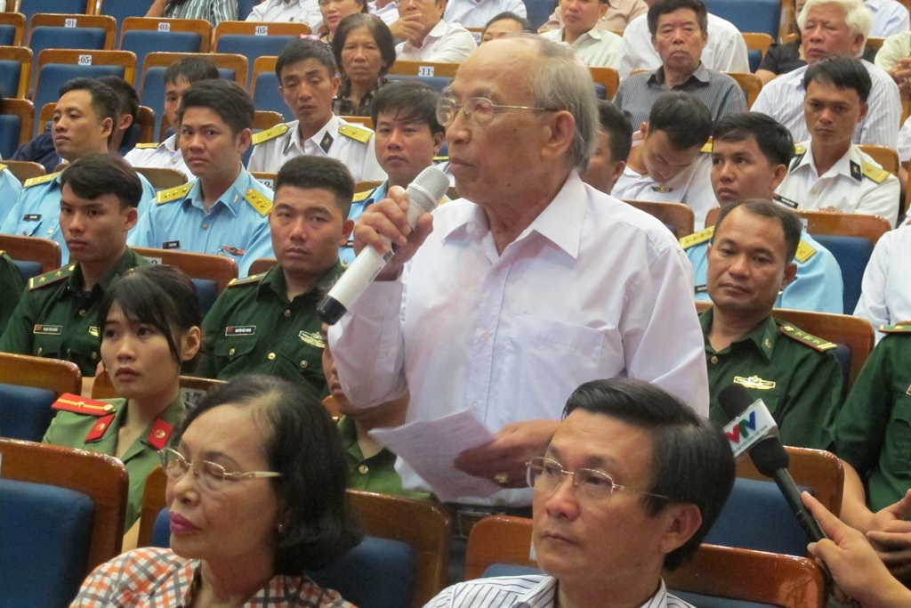 Cử tri Đặng Vân kiến nghị những vấn đề liên quan đến sự cố môi trường biển của Formosa