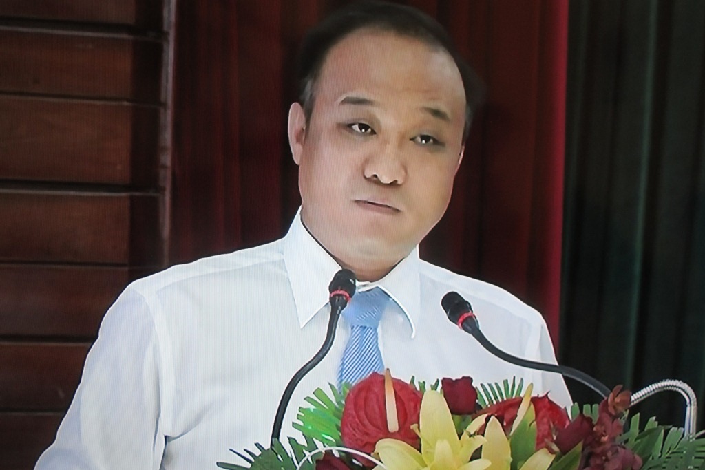 Ông Lê Quang Nam, Giám đốc Sở Tài nguyên - Môi trường trả lời chất vấn về ô nhiễm môi trường