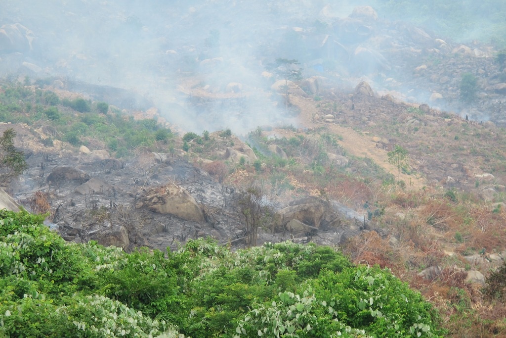 Đám cháy vẫn tiếp tục lan rộng qua khu vực khác 
