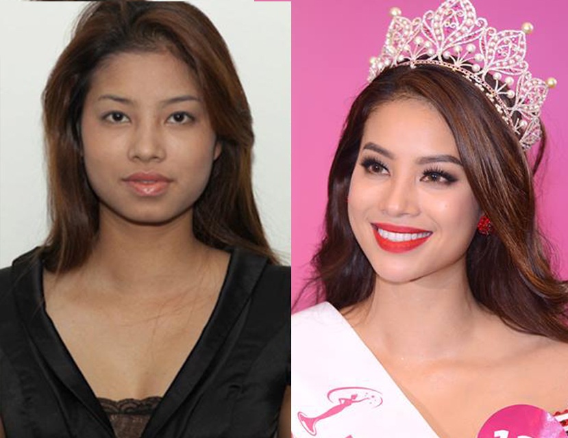 Ảnh độc thời quá khứ của Hoa hậu Phạm Thị Hương - 1 Nhan sắc hiện tại của Phạm Hương mặn mà và sắc nét hơn xưa nhiều