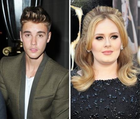 Justin Bieber là cái tên mới nhất trở thành “fan” của Adele