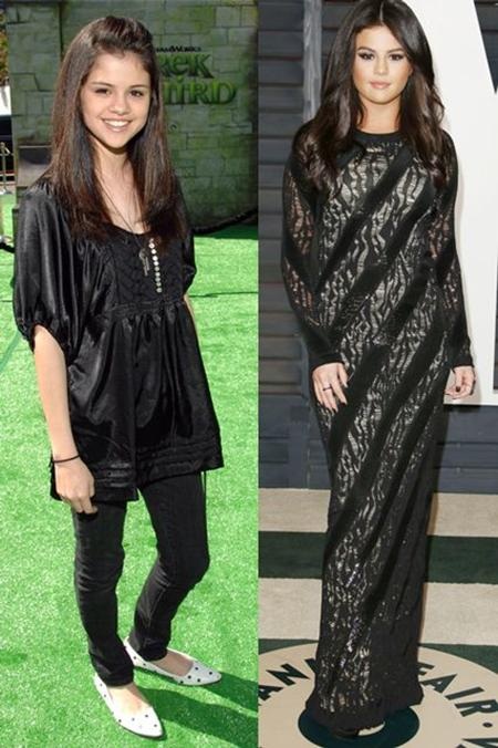 Những màn “lột xác” ngoạn mục của sao - 2 Selena Gomez hiện tại trông khá “dừ” so với hồi còn “đầu quân” cho mái nhà Disney