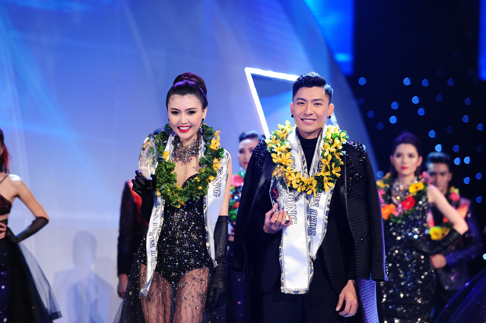 Giải Đồng: Nguyễn Trần Trung và Nguyễn Thị Ngọc Duyên