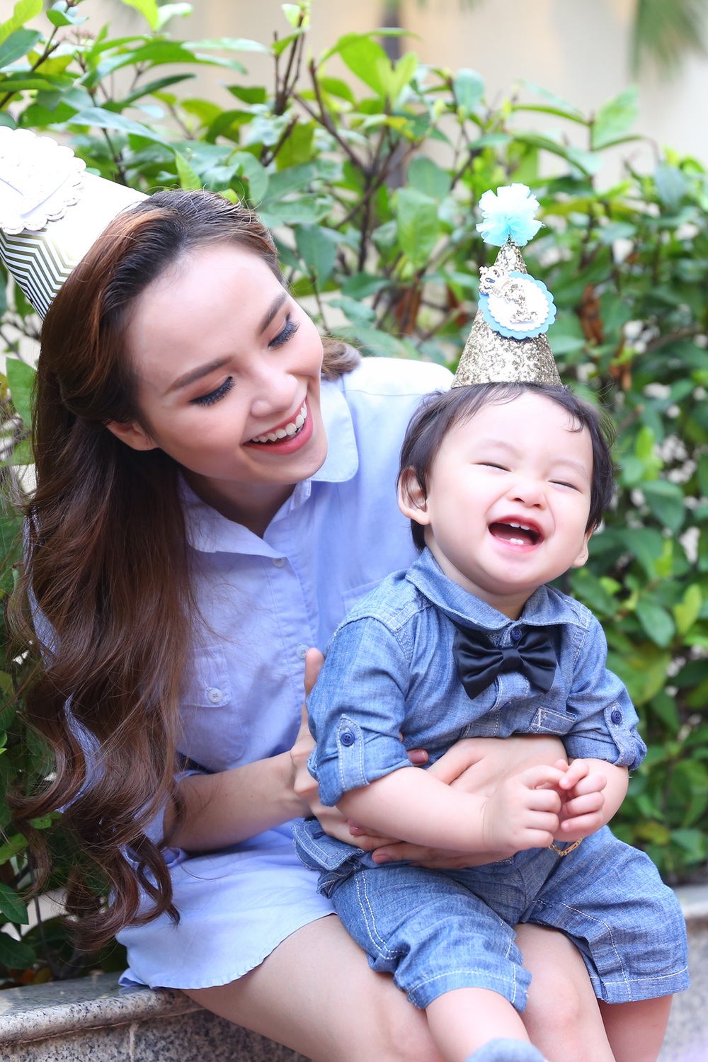 
Noah đã mọc được 4 răng cửa, trông vô cùng đáng yêu
