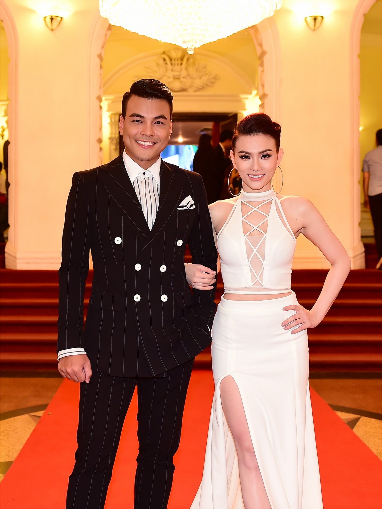 MC Duy Hải và ca sĩ Thu Thủy