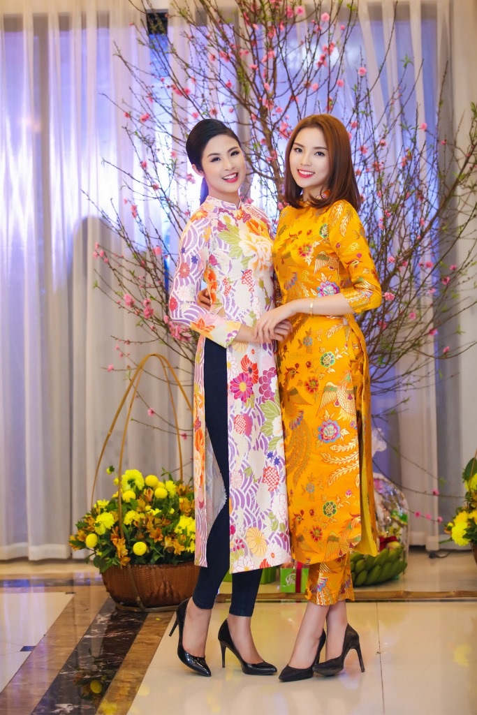 Ngọc Hân và Kỳ Duyên gần đây thường xuyên có dịp gặp nhau trong các sự kiện