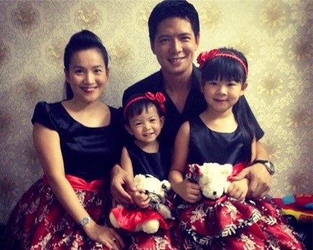 Những mối tình “chị em” của showbiz Việt - 8 Gia đình hạnh phúc của Bình Minh và Anh Thơ