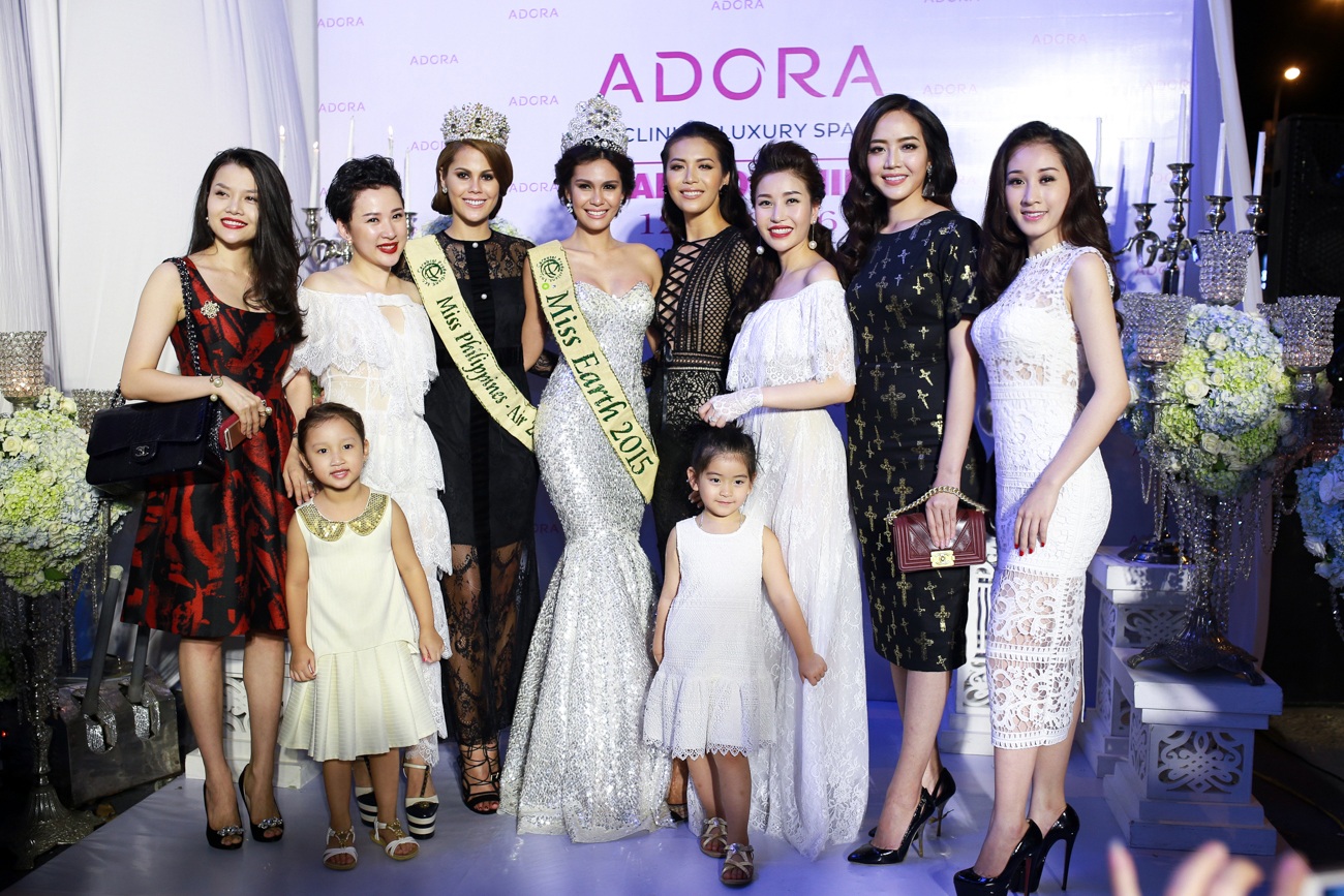 Dàn sao lộng lẫy mừng ra mắt Viện thẩm mỹ Adora spa - 1 Dàn sao lộng lẫy mừng ra mắt Viện thẩm mỹ Adora spa - 1