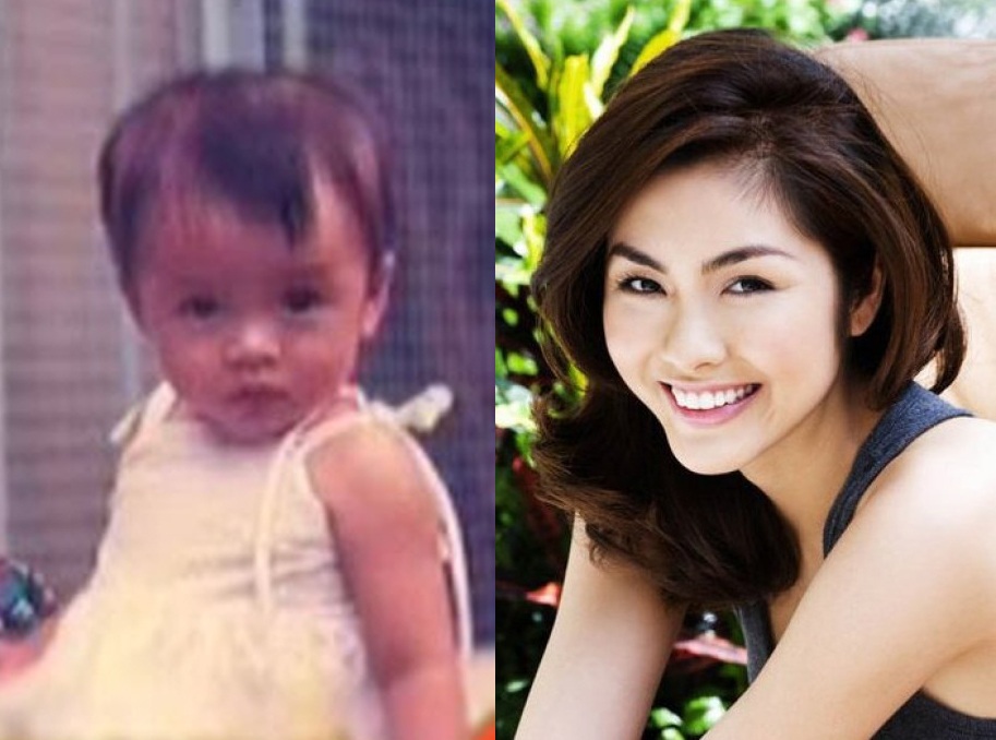 Khó nhận ra Tăng Thanh Hà khi trưởng thành so với hồi nhỏ.