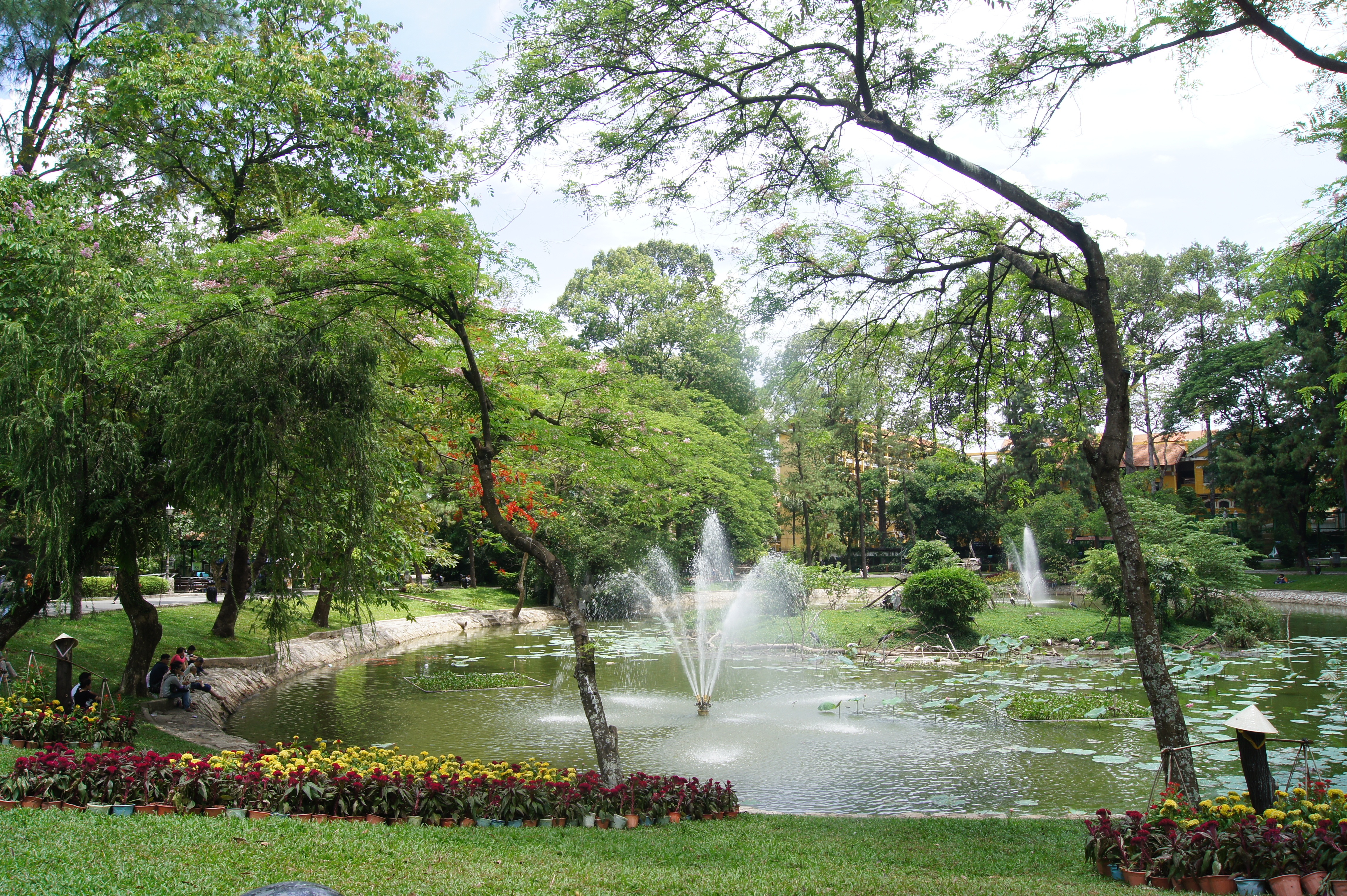 Một góc trong lành của Thảo cầm viên Sài Gòn