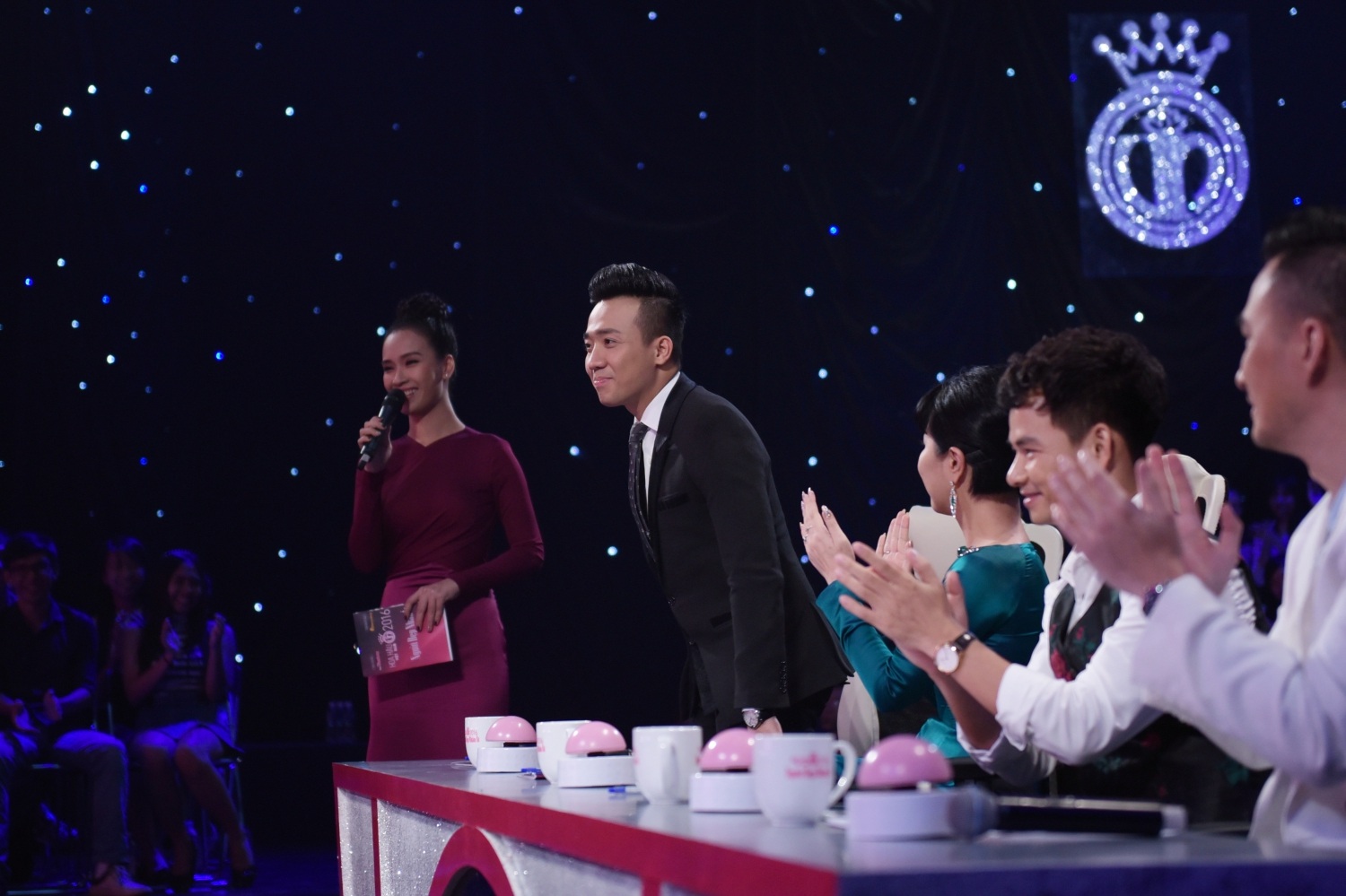 Trấn Thành, Xuân Bắc đồng hành cùng các người đẹp hoa hậu Việt Nam 2016 - 4