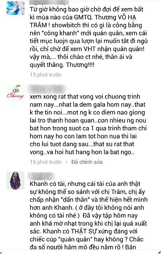 Giám khảo Gương mặt thân quen nói gì khi dư luận không đồng tình với tân quán quân? - 4 Giám khảo Gương mặt thân quen nói gì khi dư luận không đồng tình với tân quán quân? - 4