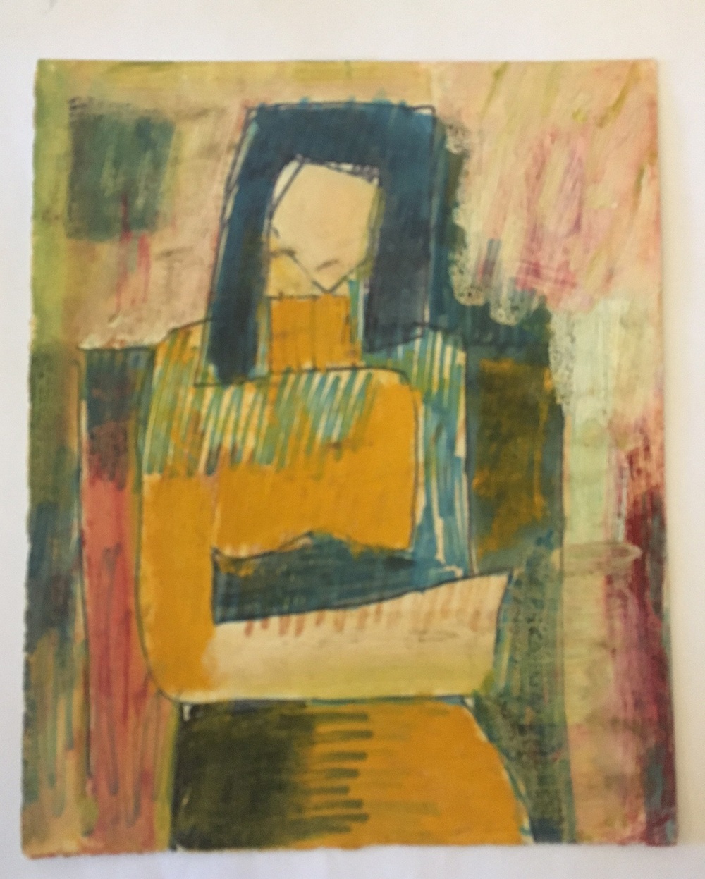 Bức tranh phác thảo bằng tay của họa sĩ Thành Chương