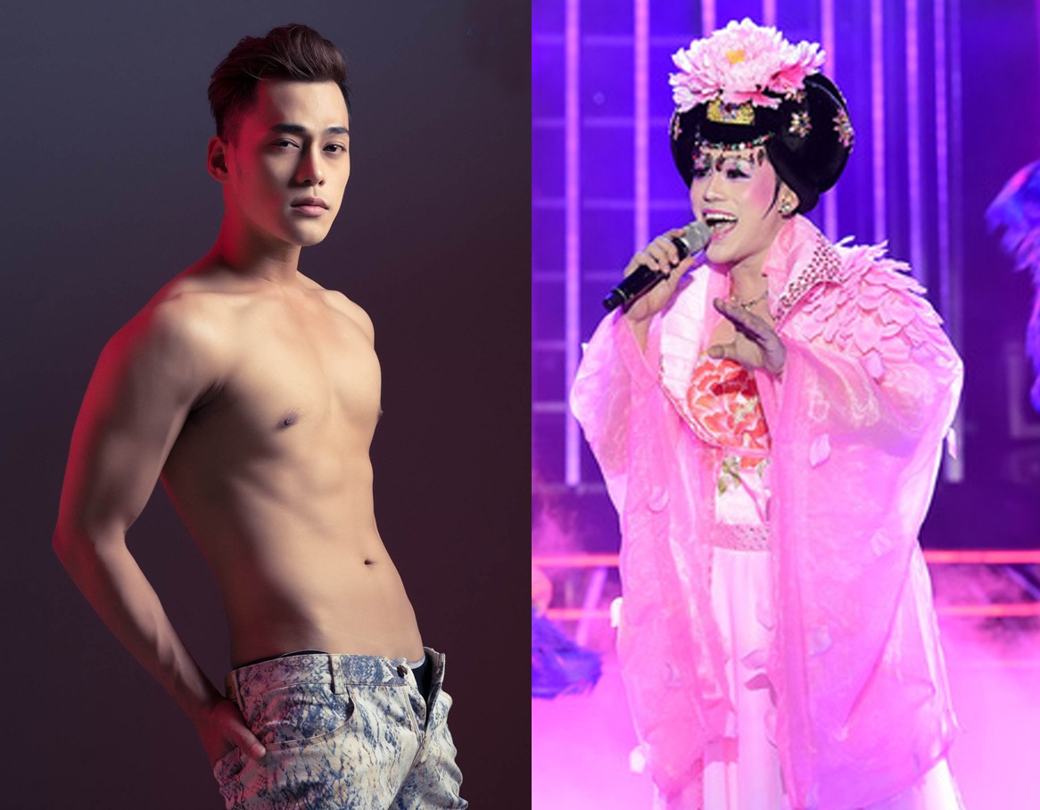 Top 5 sao nam giả gái thành công nhất của showbiz Việt - 20 Hình ảnh đối lập đến khó tin của Phan Ngọc Luân khi giả gái
