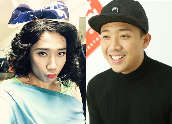 Top 5 sao nam giả gái thành công nhất của showbiz Việt - 6 Trấn Thành xinh xắn khi giả gái với những biểu cảm rất quyến rũ