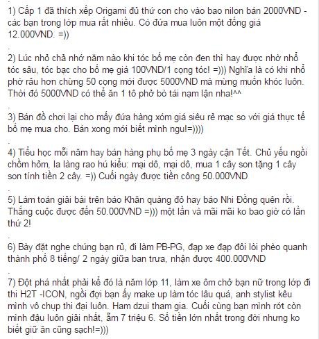 Trước khi thành công, nghệ sĩ Vbiz đã cực khổ thế nào? - 8 …và chia sẻ ở trang cá nhân của nam ca sĩ về những công việc nhỏ bé hơn.
