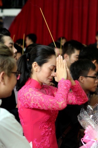 Diễn viên Hạnh Thúy đến trường ĐH Sân khấu Điện ảnh Tp.HCM từ khá sớm. Hiện cô vẫn đang theo học một khóa đạo diễn tại đây.