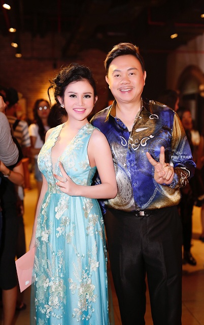 Janny Thuỷ Trần quyến rũ khó cưỡng dự sự kiện - 5 Janny Thuỷ Trần và Chí Tài