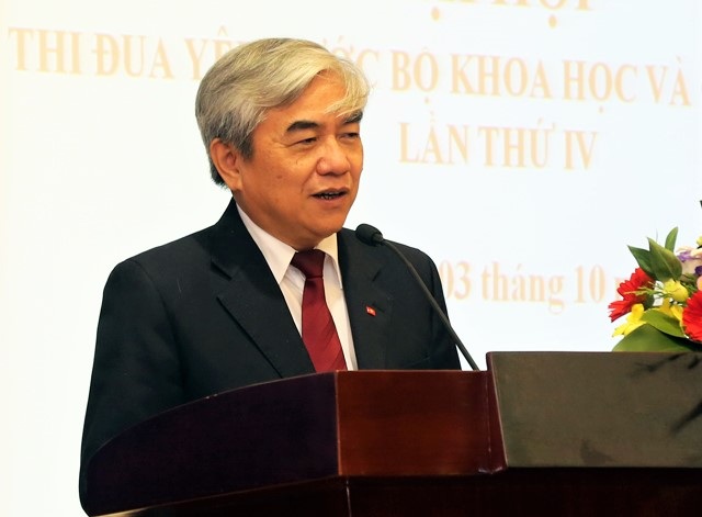 “Khoa học và Công nghệ góp phần rõ rệt thúc đẩy tăng năng suất” - 1 Bộ trưởng Bộ Khoa học và Công nghệ Nguyễn Quân