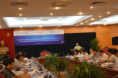 Xử lý vi phạm quyền sở hữu trí tuệ: Truy cứu hình sự mới đủ sức răn đe - 2 Các bên liên quan trao đổi về hướng xử lý triệt để vấn đề vi phạm sở hữu trí tuệ