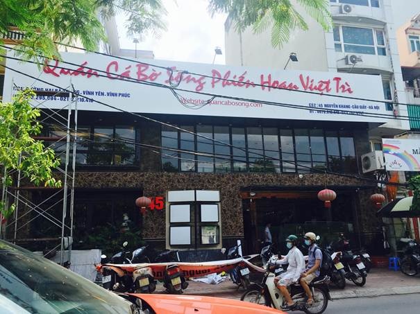 "Vua Cá" Phiến Hoan Việt Trì đã có mặt tại 45 Nguyễn Khang - Hà Nội - 5 "Vua Cá" Phiến Hoan Việt Trì đã có mặt tại 45 Nguyễn Khang - Hà Nội - 5