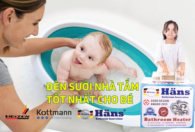 Nên mua đèn sưởi nhà tắm nào cho người già, bà bầu và trẻ nhỏ? - 1 Nên mua đèn sưởi nhà tắm nào cho người già, bà bầu và trẻ nhỏ? - 1
