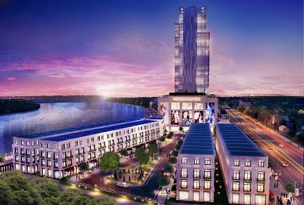 Vingroup mở bán dự án Vincom Shophouse Cần Thơ - 1 Phối cảnh dự án Vincom Shophouse Cần Thơ
