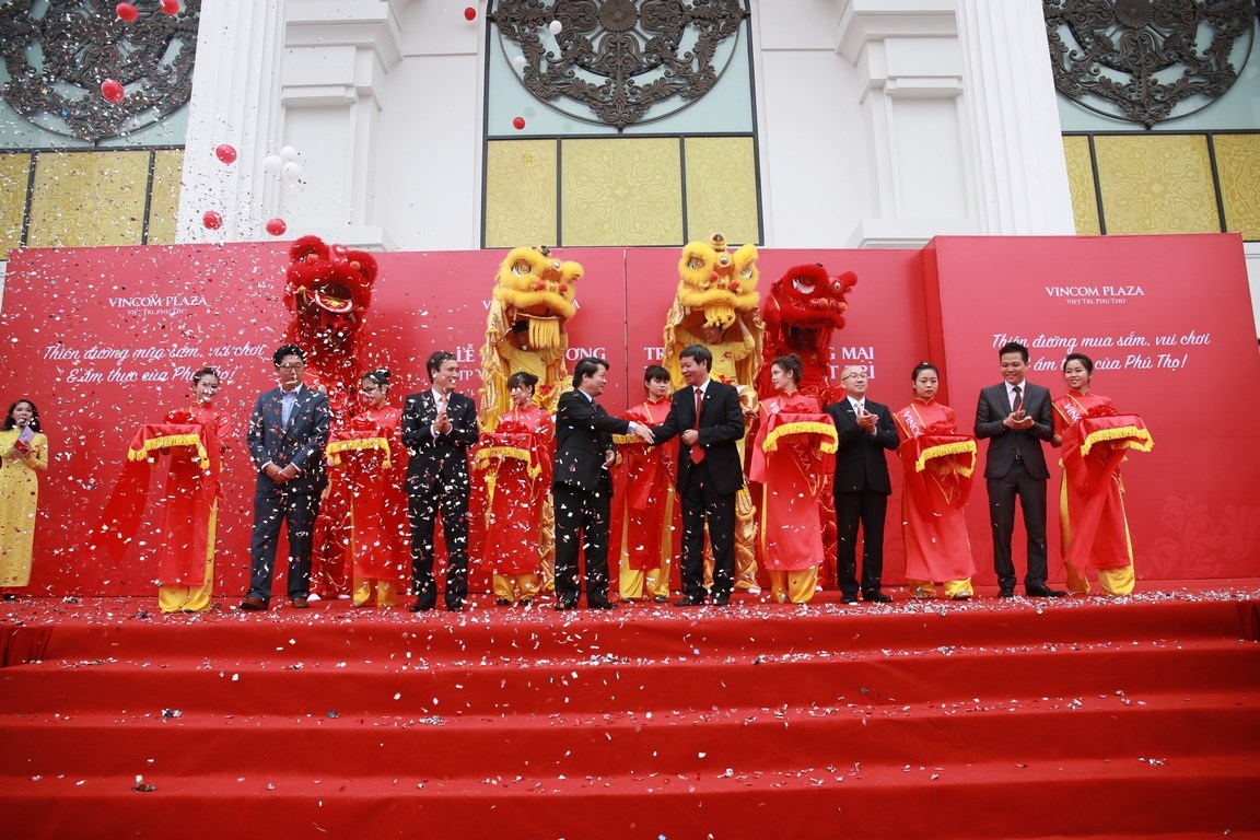 Vincom Plaza Việt Trì - Thời khắc chính thức khai trương
