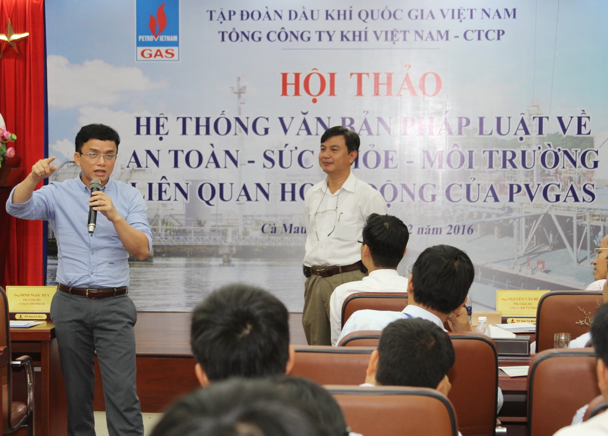 Tổng Công ty Khí Việt Nam tổ chức “Hội thảo về văn bản pháp luật liên quan đến lĩnh vực AT-SK-MT-PCCC” - 1