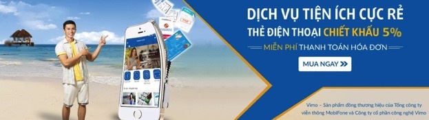 5 dấu hiệu nhận biết bạn đang lãng phí tiền điện thoại - 1
Ứng dụng ví điện tử Vimo hoàn lại 5% giá trị thẻ nạp