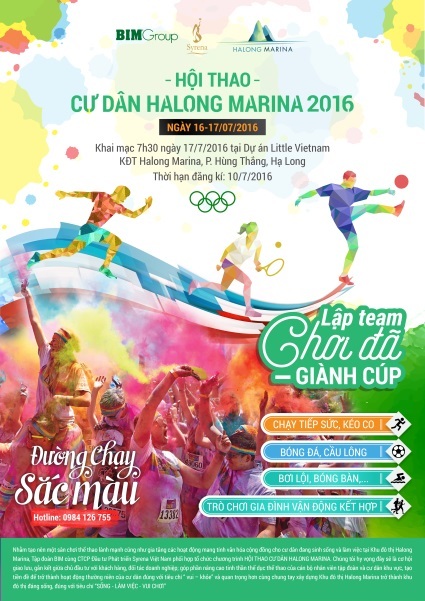 Hội thao cư dân Halong Marina 2016 - 1 Hội thao BIM Group hàng năm thu hút sự tham gia của đông đảo các gia đình.