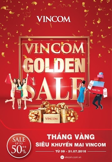 Vincom khuyến mại Vàng – Ngàn quà tặng - 3 Vincom khuyến mại Vàng – Ngàn quà tặng - 3