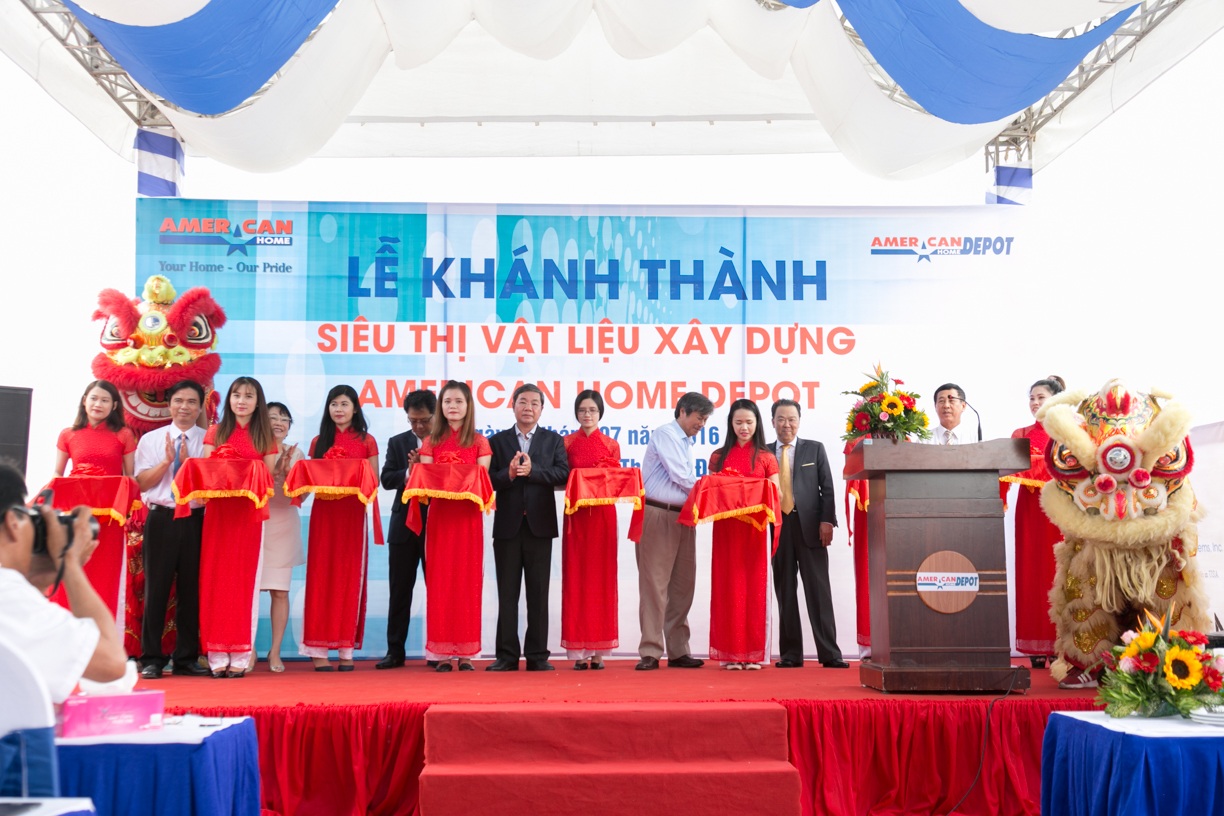 Khánh thành siêu thị vật liệu xây dựng American Home Depot Long Thành - 2 Khánh thành siêu thị vật liệu xây dựng American Home Depot Long Thành - 2