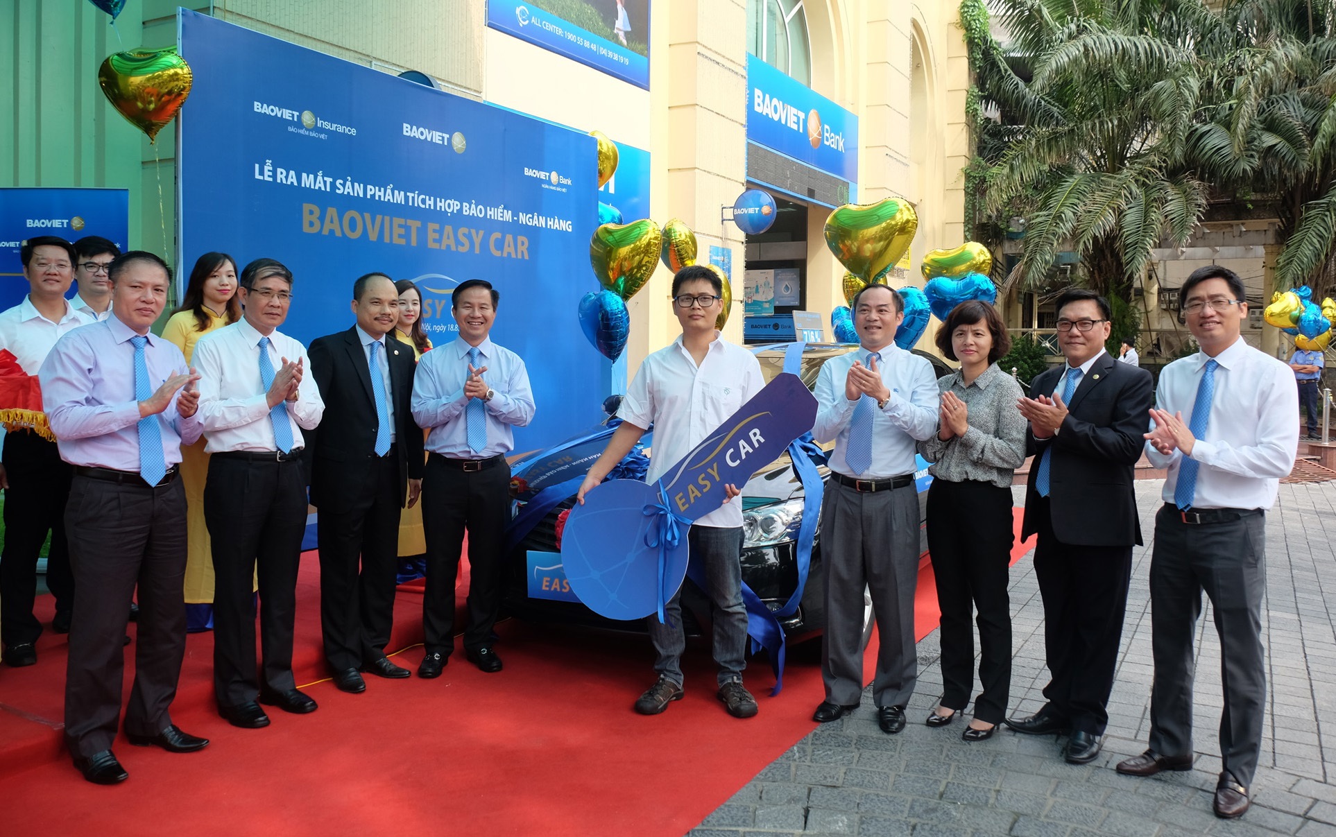 Anh Nguyễn Duy Long - một khách hàng chia sẻ sự vui mừng khi sử dụng sản phẩm của Bảo Việt