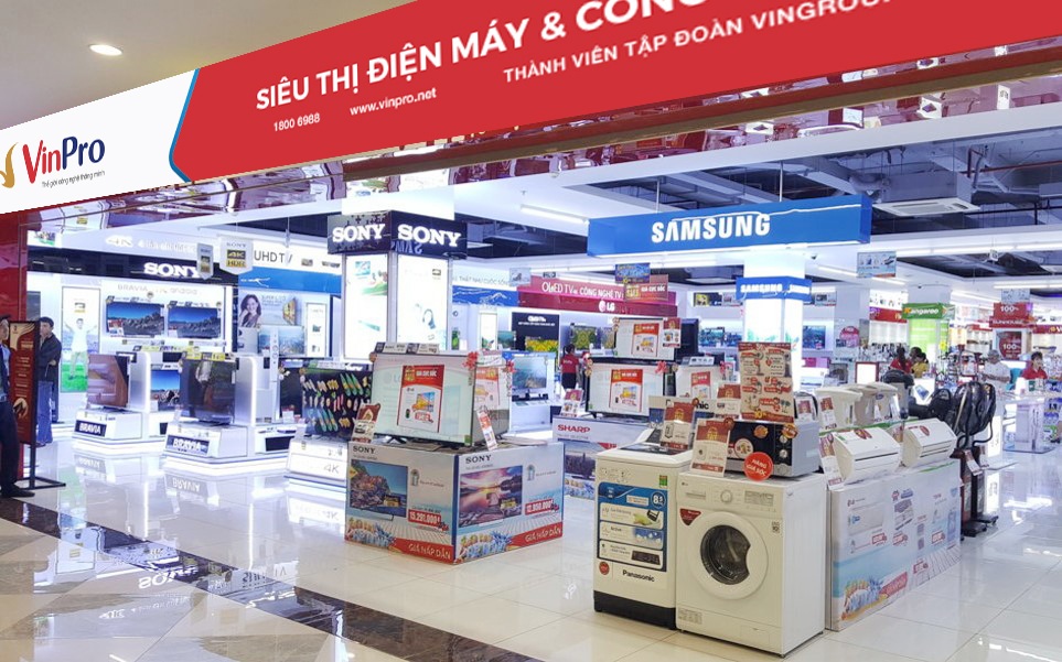 VinPro khai trương Đại siêu thị điện máy quy mô 5.000m2 - 3 VinPro khai trương Đại siêu thị điện máy quy mô 5.000m2 - 3
