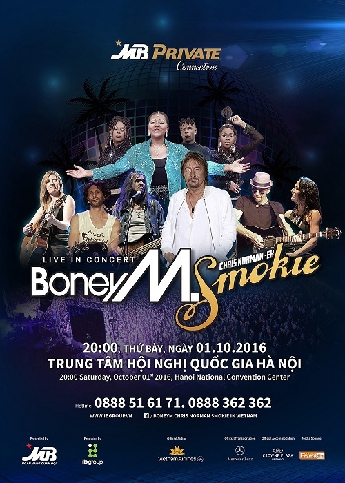Việt Nam mùa show ngoại - Đâu cứ sao xịn là thành công - 3 Show diễn Boney M và Chris Norman – Smokie tại Việt Nam hứa hẹn sẽ là một đại tiệc của âm nhạc đỉnh cao.