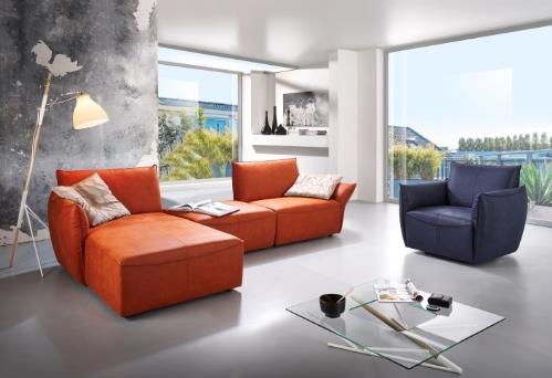 Eleganz - 10 năm tạo dựng những giá trị đẳng cấp - 1 Bộ sofa Elemento bằng da bò thật 100%.