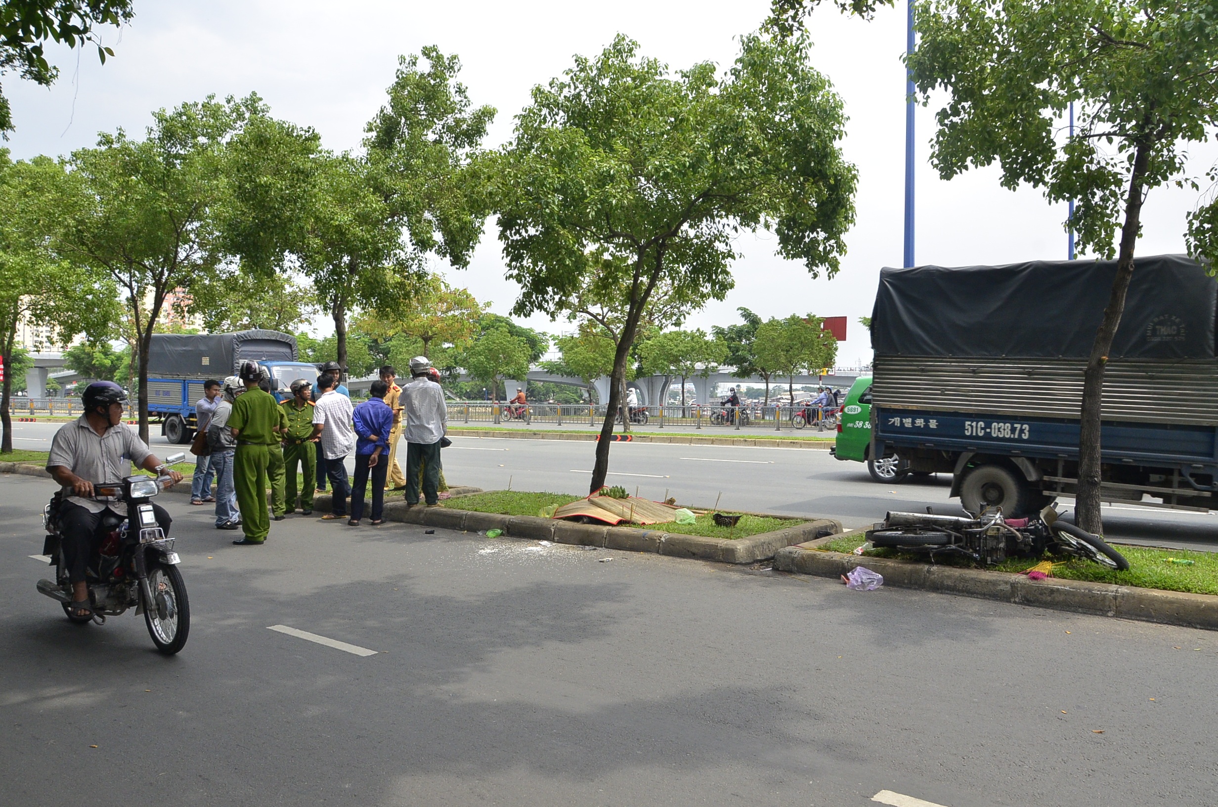 Hiện trường vụ tai nạn