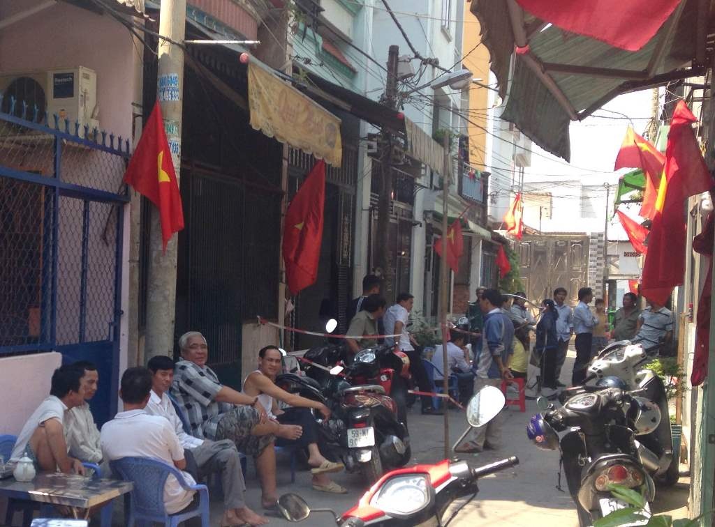 Hiện trường vụ nghi án mẹ giết con ở quận Bình Tân ngày 3 Tết