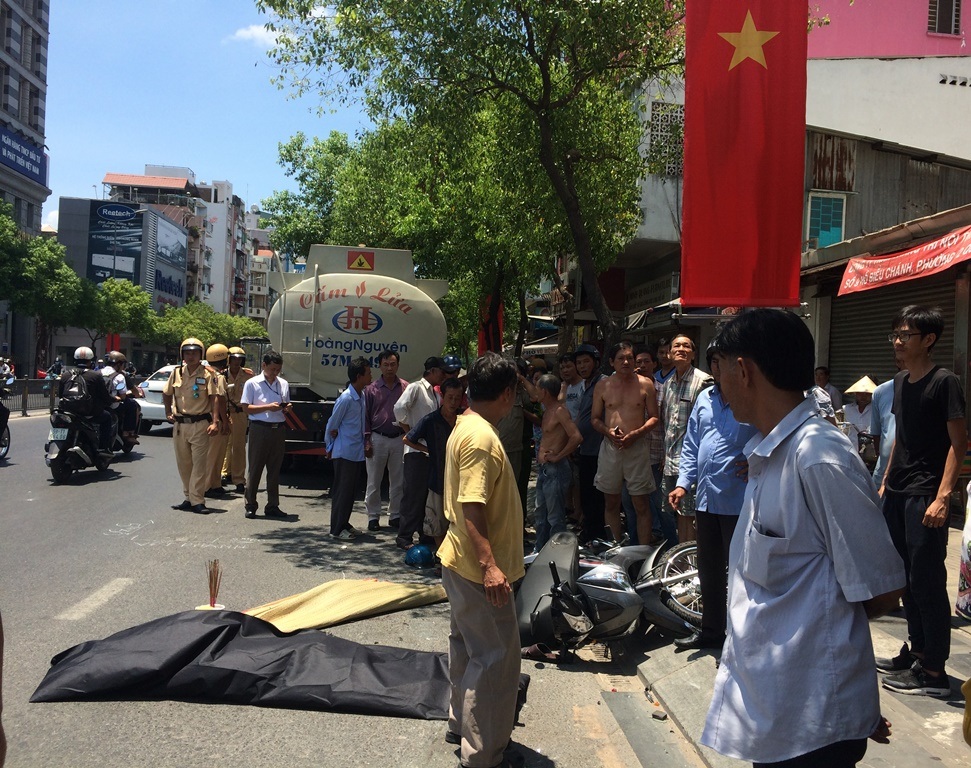 Hiện trường vụ tai nạn